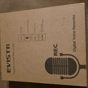 Evistr Digital Voice Recorder NIB